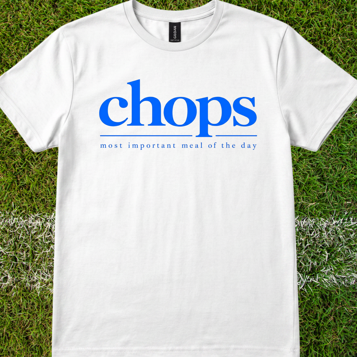 Chops, most important meal (marching) - Quality Tee