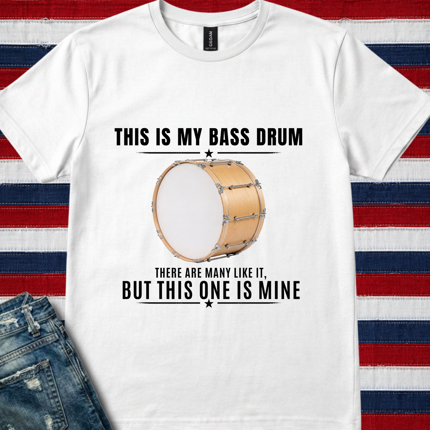 This is my bass drum - Quality Tee