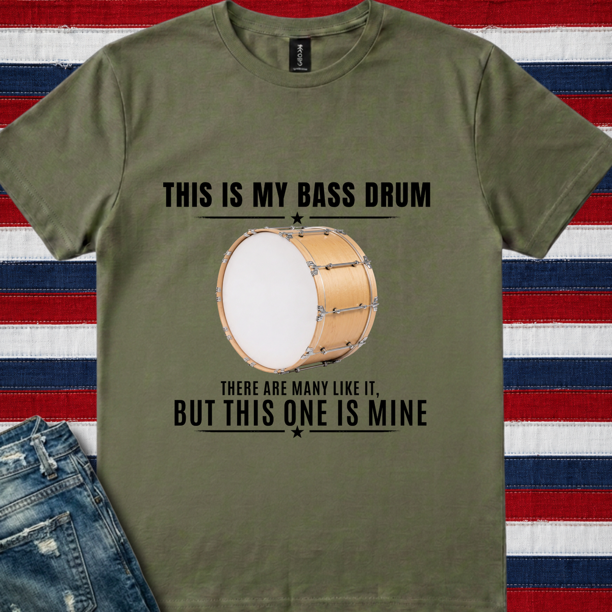 This is my bass drum - Quality Tee