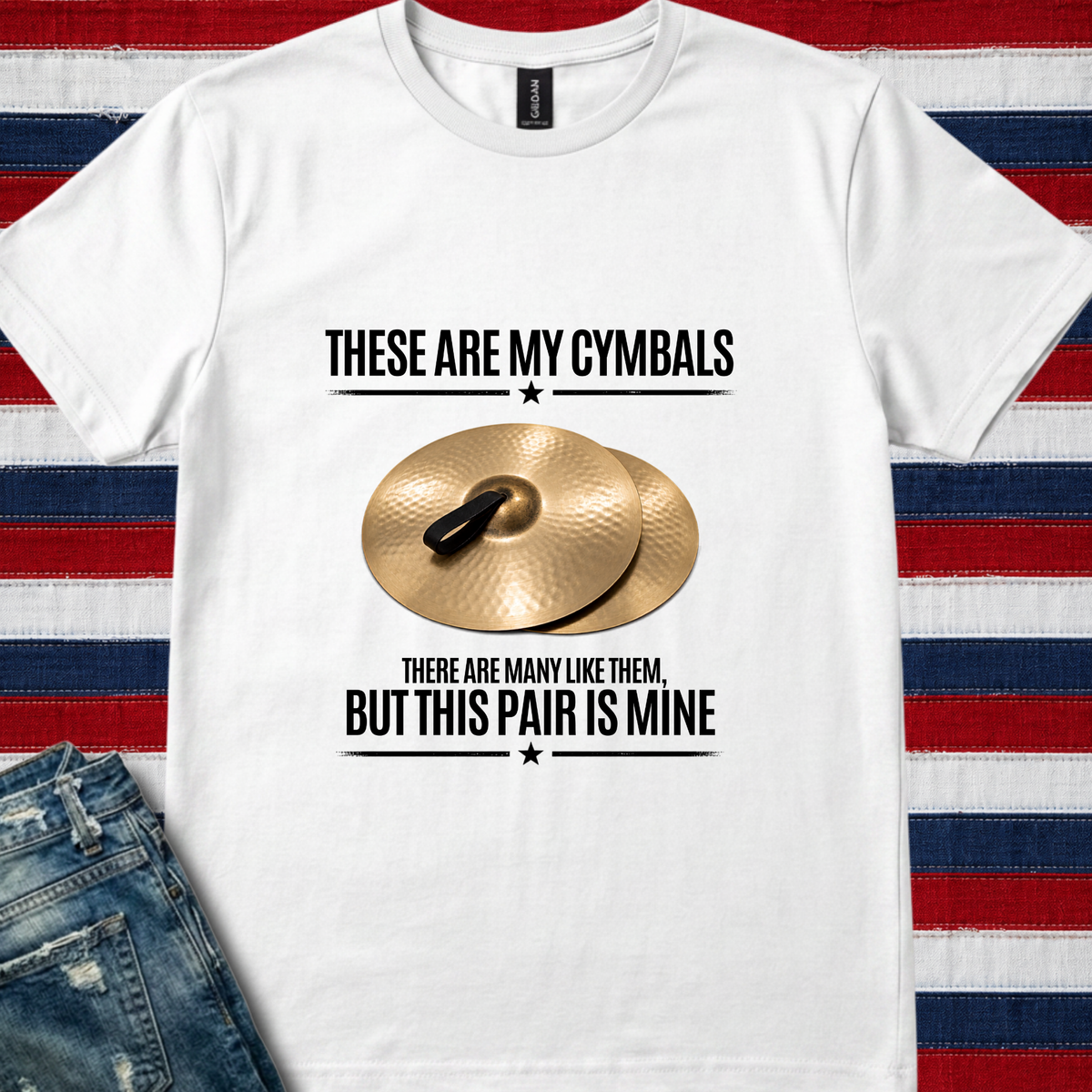 These are my cymbals - Quality Tee