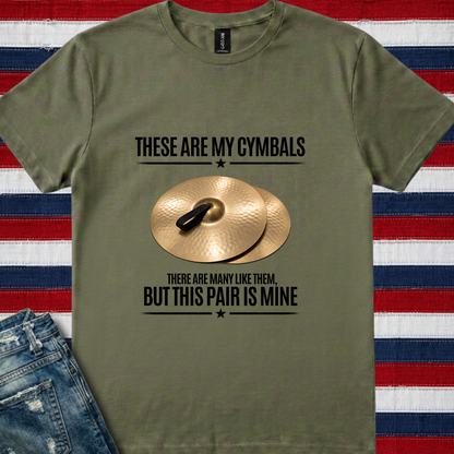These are my cymbals - Quality Tee