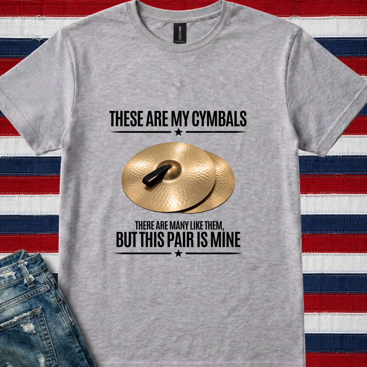These are my cymbals - Quality Tee