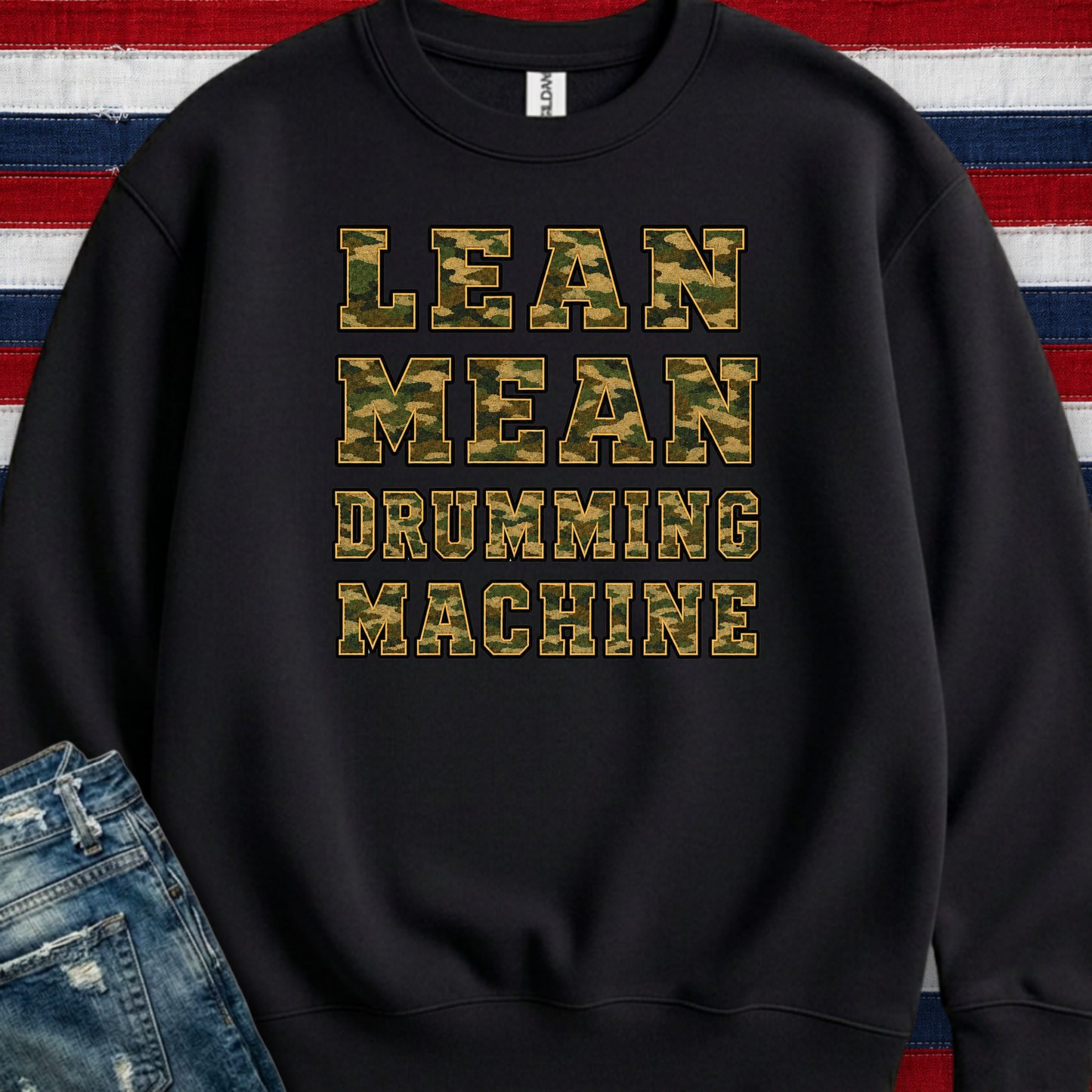 Lean green drumming machine - Sweatshirt