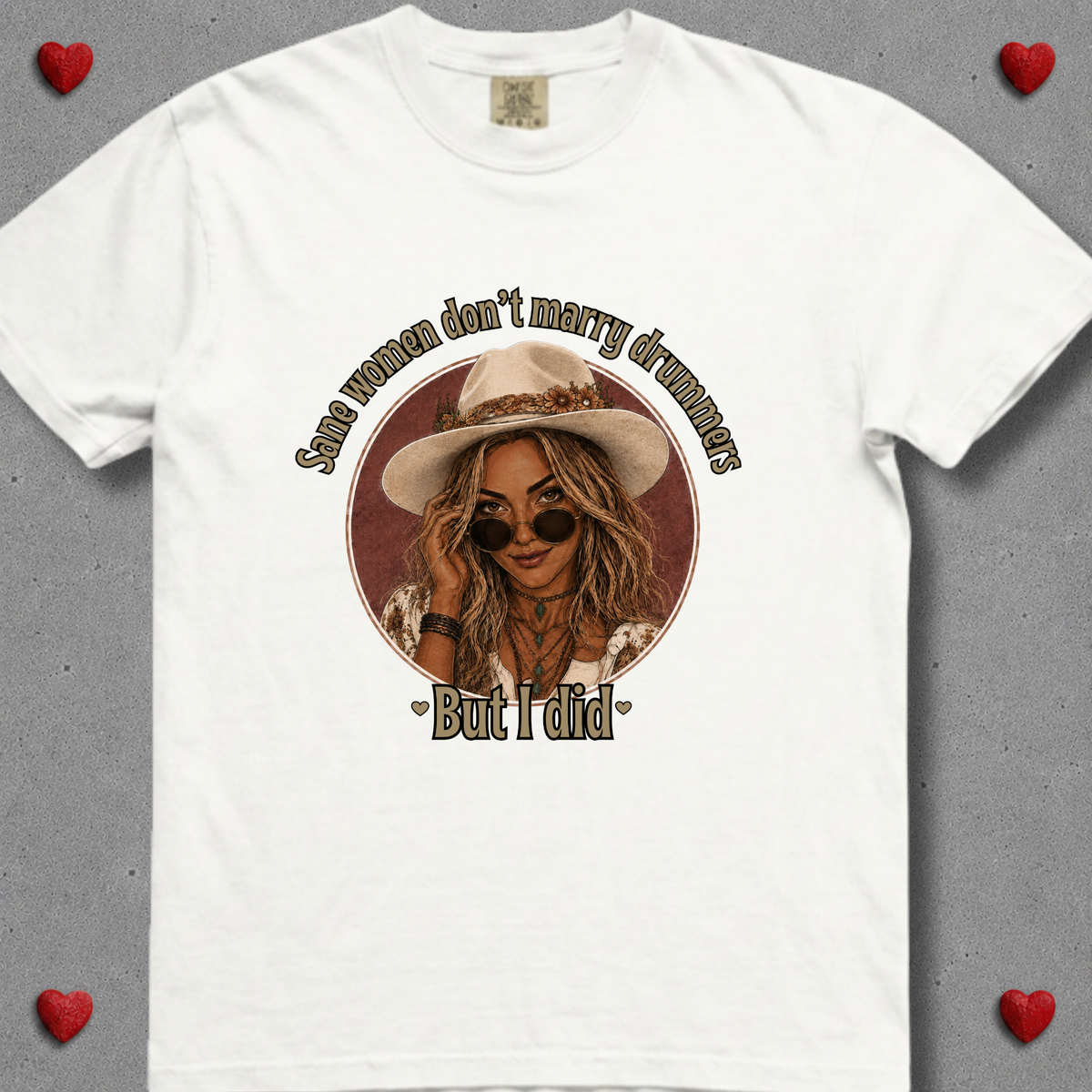 Sane women don't (version 5) - Premium Tee