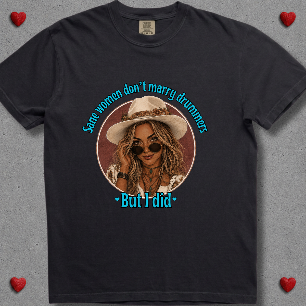 Sane women don't (version 5) - Premium Tee