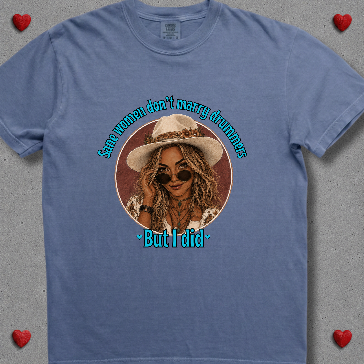 Sane women don't (version 5) - Premium Tee