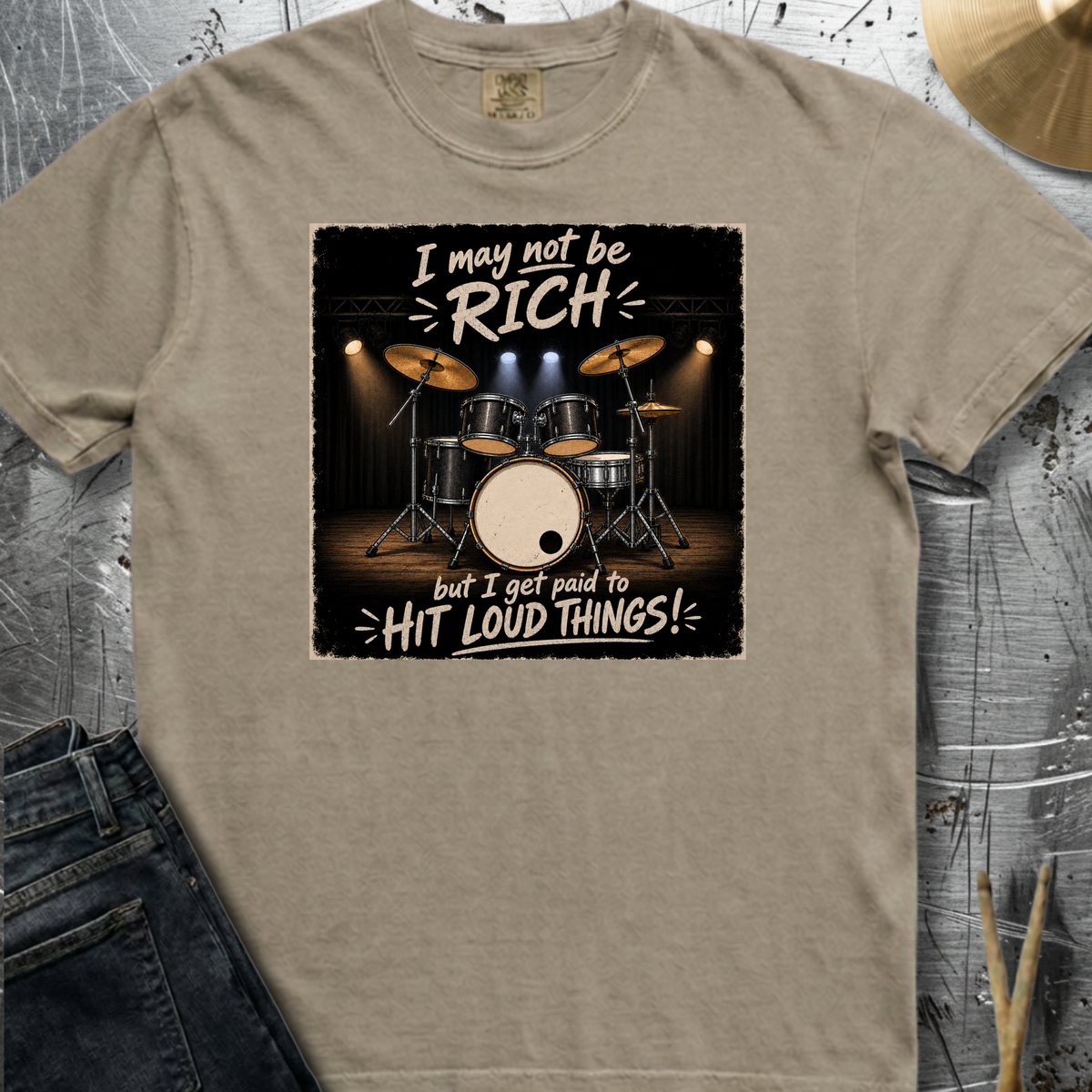 I may not be rich - Premium Tee