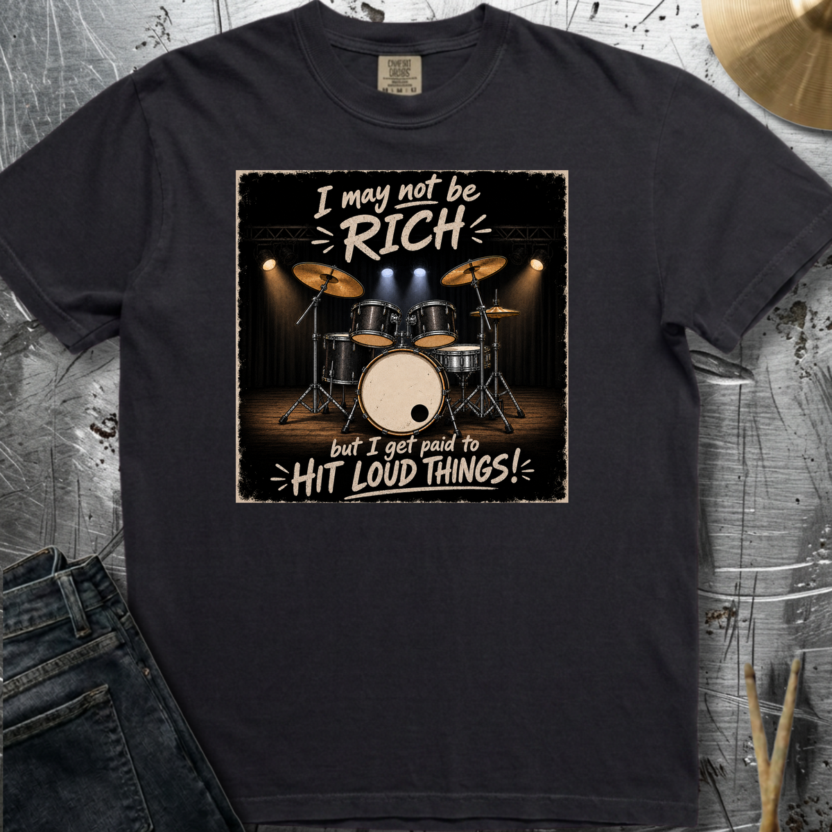 I may not be rich - Premium Tee