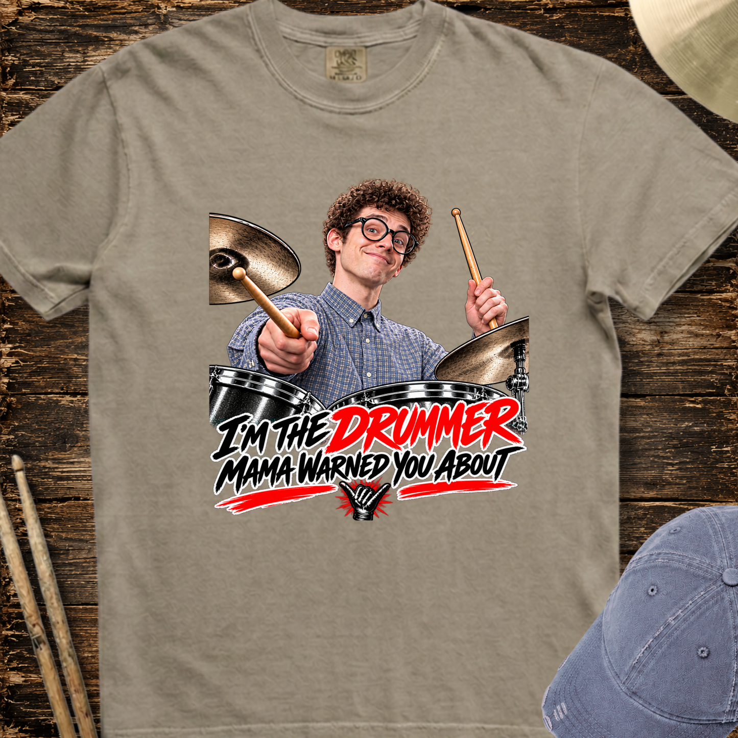 I'm the drummer (version 3) - Premium Tee