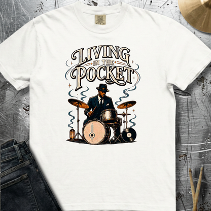 Living in pocket (jazz) - Premium Tee