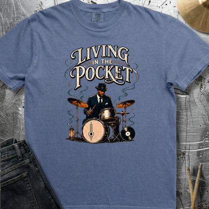 Living in pocket (jazz) - Premium Tee