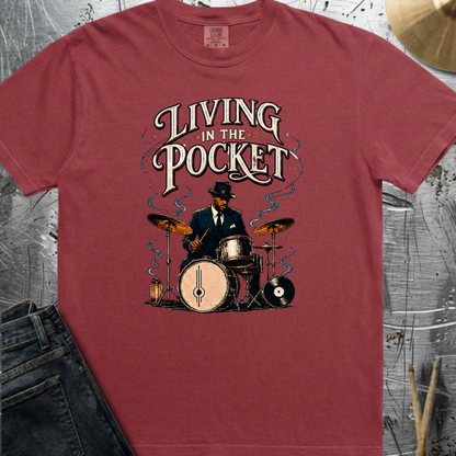 Living in pocket (jazz) - Premium Tee