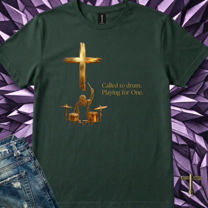 Called to drum (version 1) - Quality Tee
