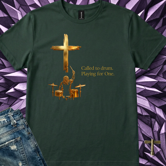 Called to drum (version 1) - Quality Tee