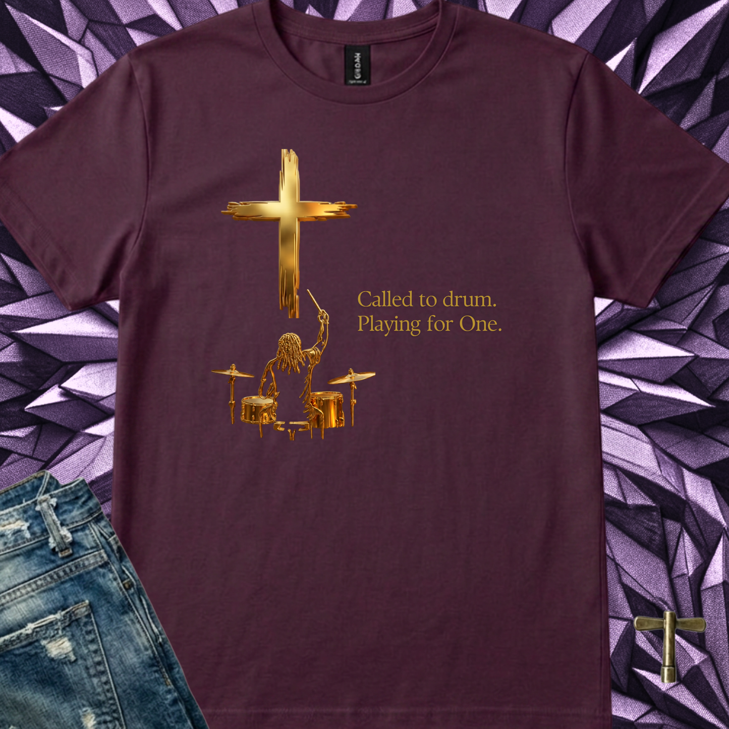 Called to drum (version 1) - Quality Tee