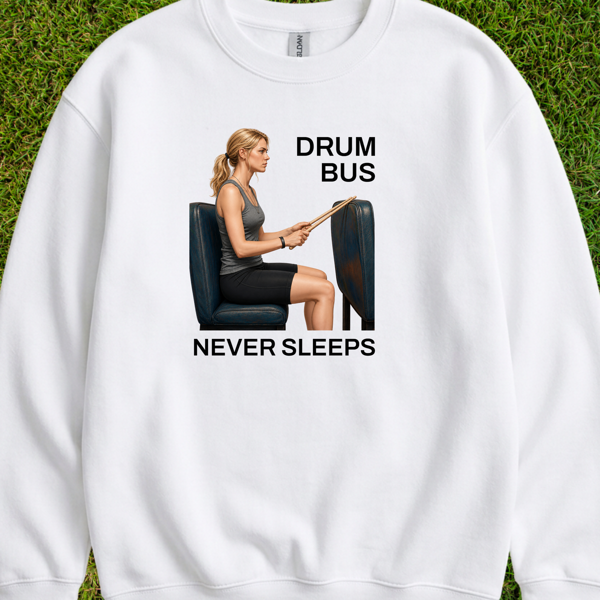 Drum bus never sleeps (version 2) - Sweatshirt