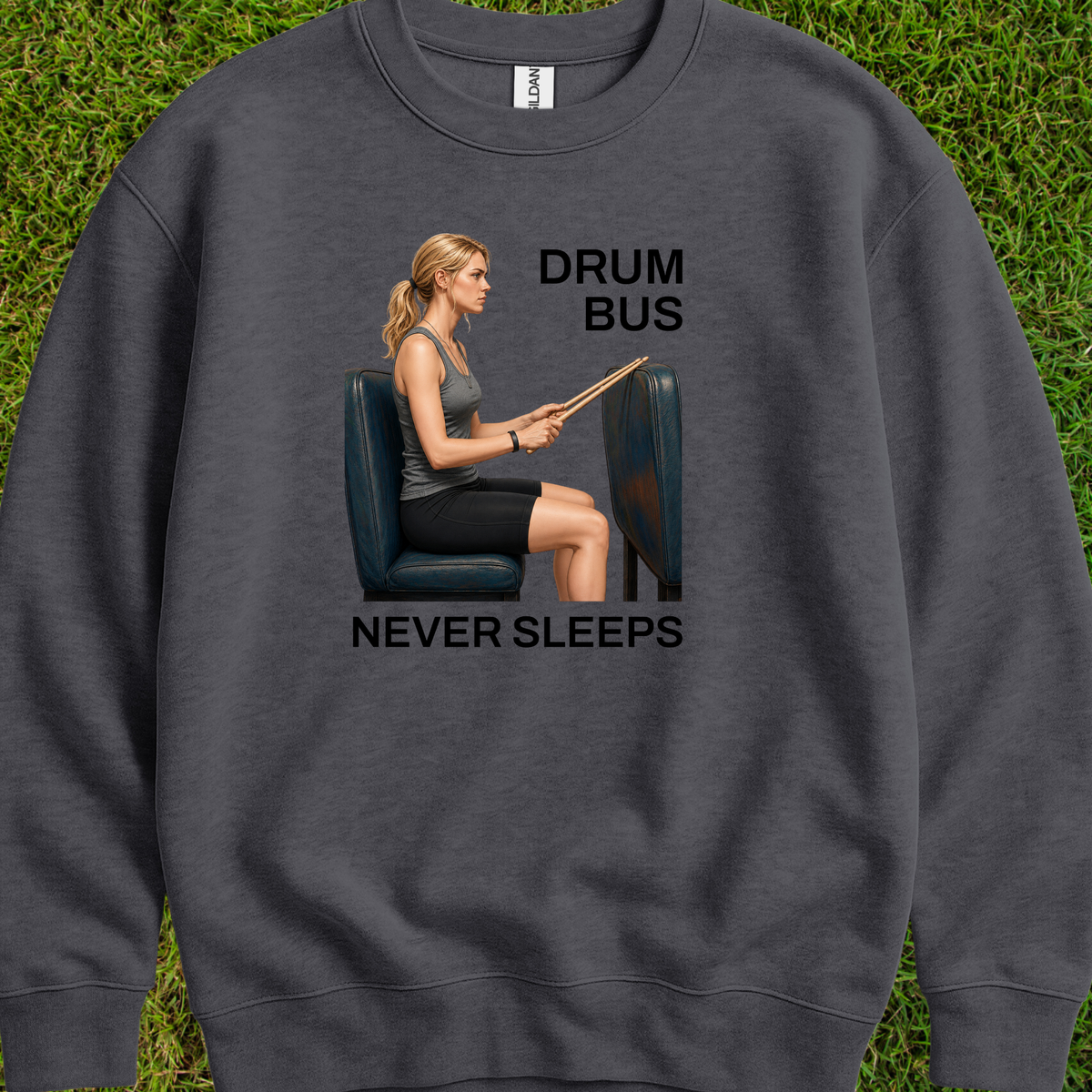 Drum bus never sleeps (version 2) - Sweatshirt