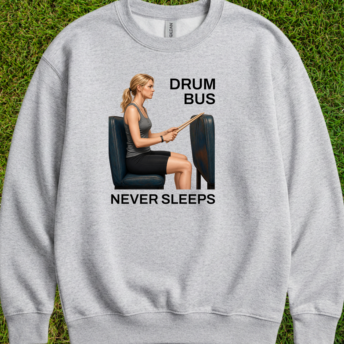 Drum bus never sleeps (version 2) - Sweatshirt