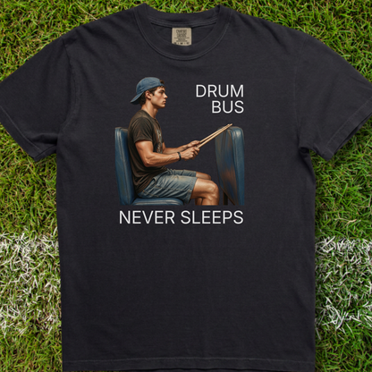 Drum bus never sleeps (version 1) - Premium Tee