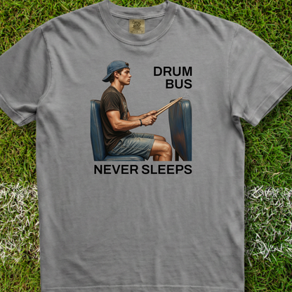 Drum bus never sleeps (version 1) - Premium Tee