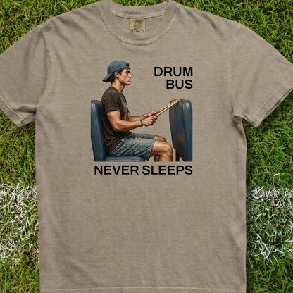 Drum bus never sleeps (version 1) - Premium Tee