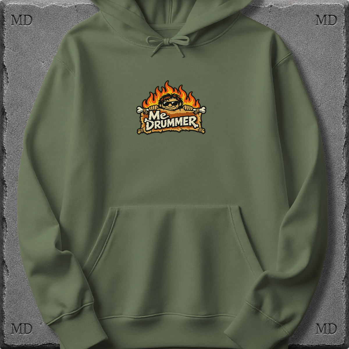 Me Drummer logo - Hoodie