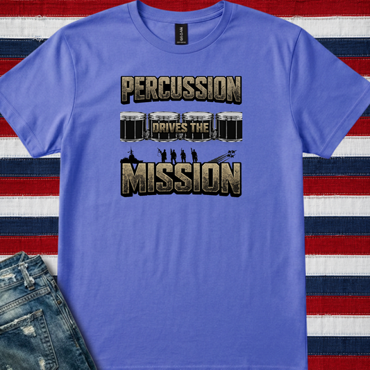Percussion drives the mission - Premium Tee