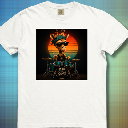 Born to groove (giraffe) - Premium Tee