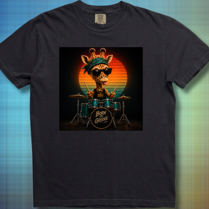Born to groove (giraffe) - Premium Tee