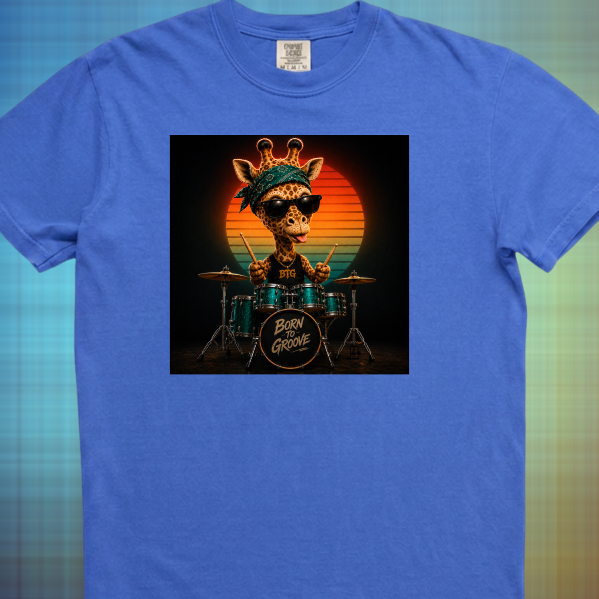 Born to groove (giraffe) - Premium Tee