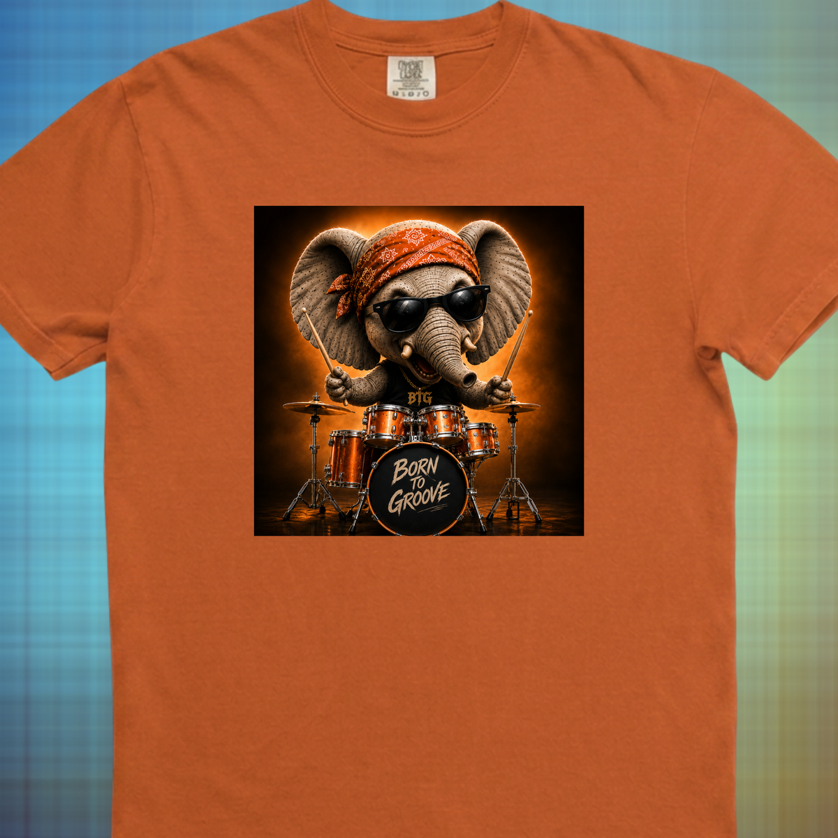Born to groove (elephant) - Premium Tee