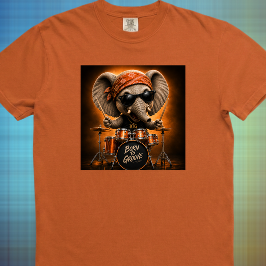 Born to groove (elephant) - Premium Tee