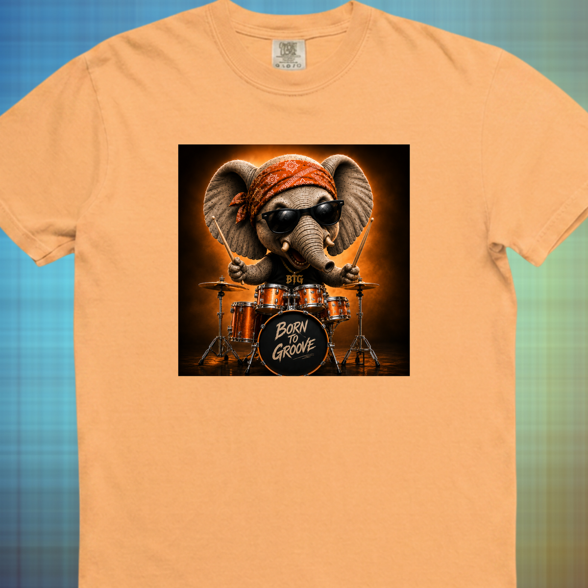 Born to groove (elephant) - Premium Tee