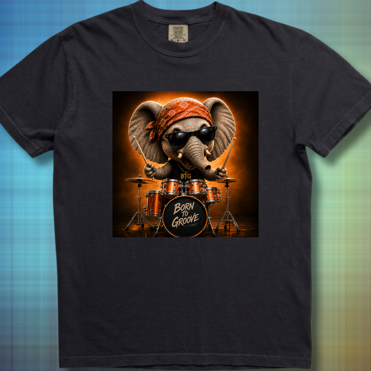 Born to groove (elephant) - Premium Tee