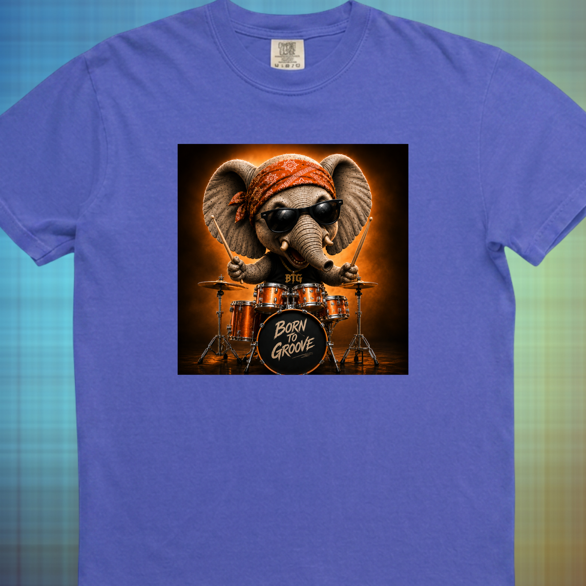 Born to groove (elephant) - Premium Tee