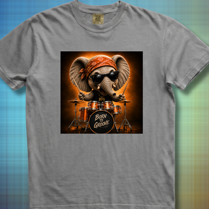 Born to groove (elephant) - Premium Tee