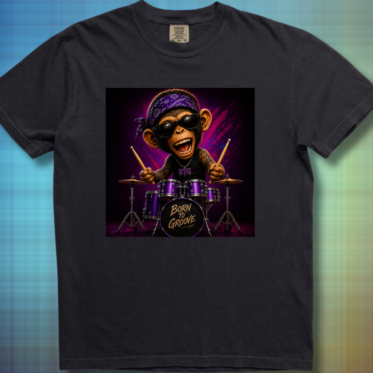 Born to groove (monkey) - Premium Tee