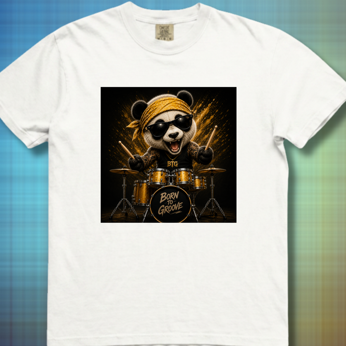 Born to groove (panda) - Premium Tee
