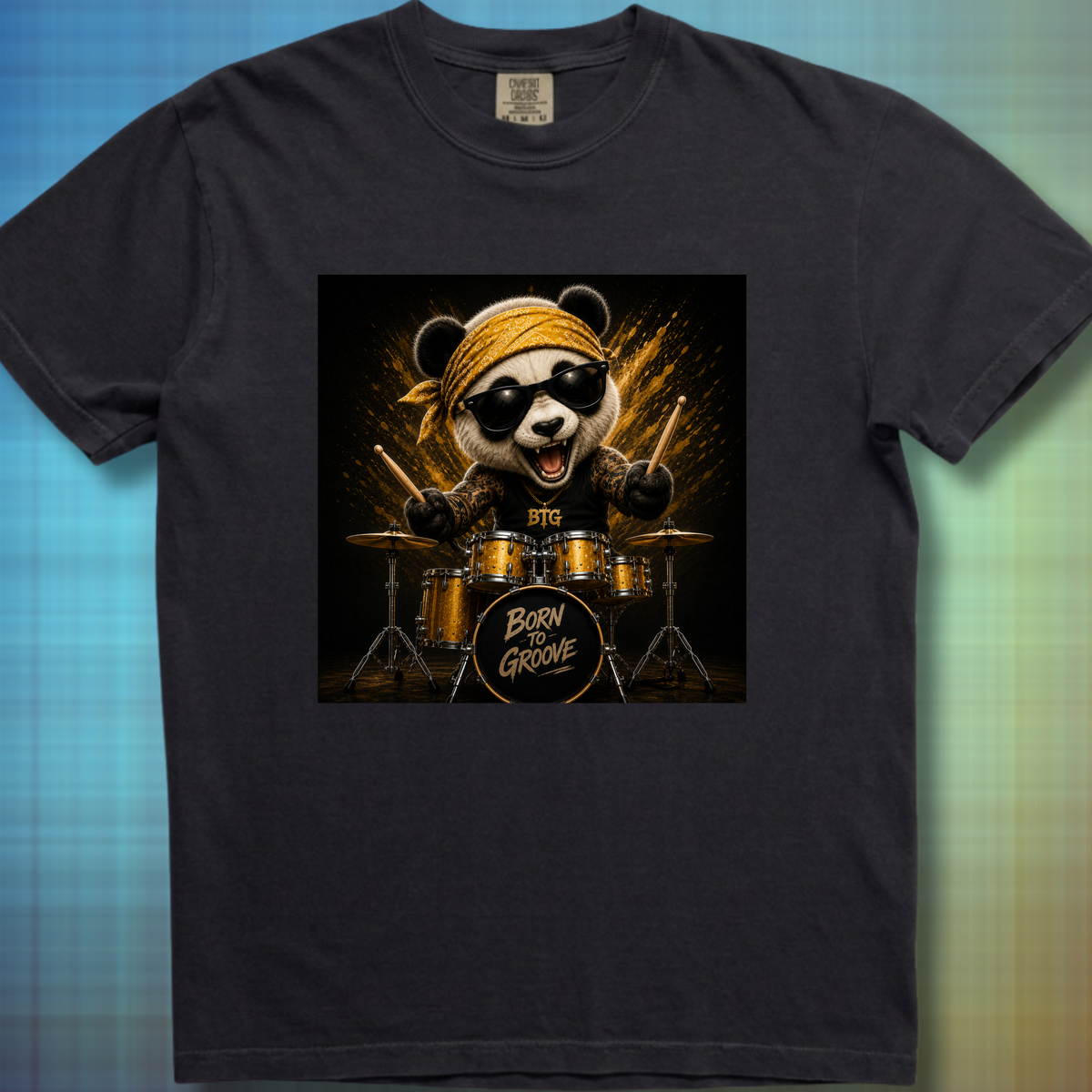 Born to groove (panda) - Premium Tee