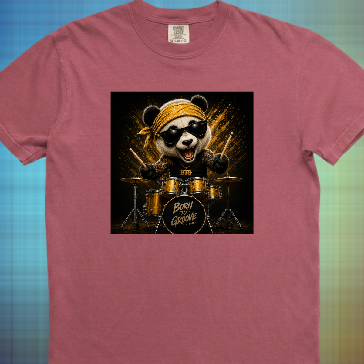 Born to groove (panda) - Premium Tee