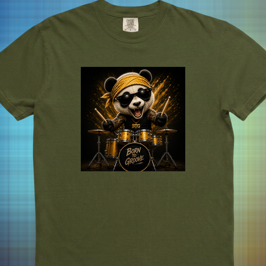 Born to groove (panda) - Premium Tee