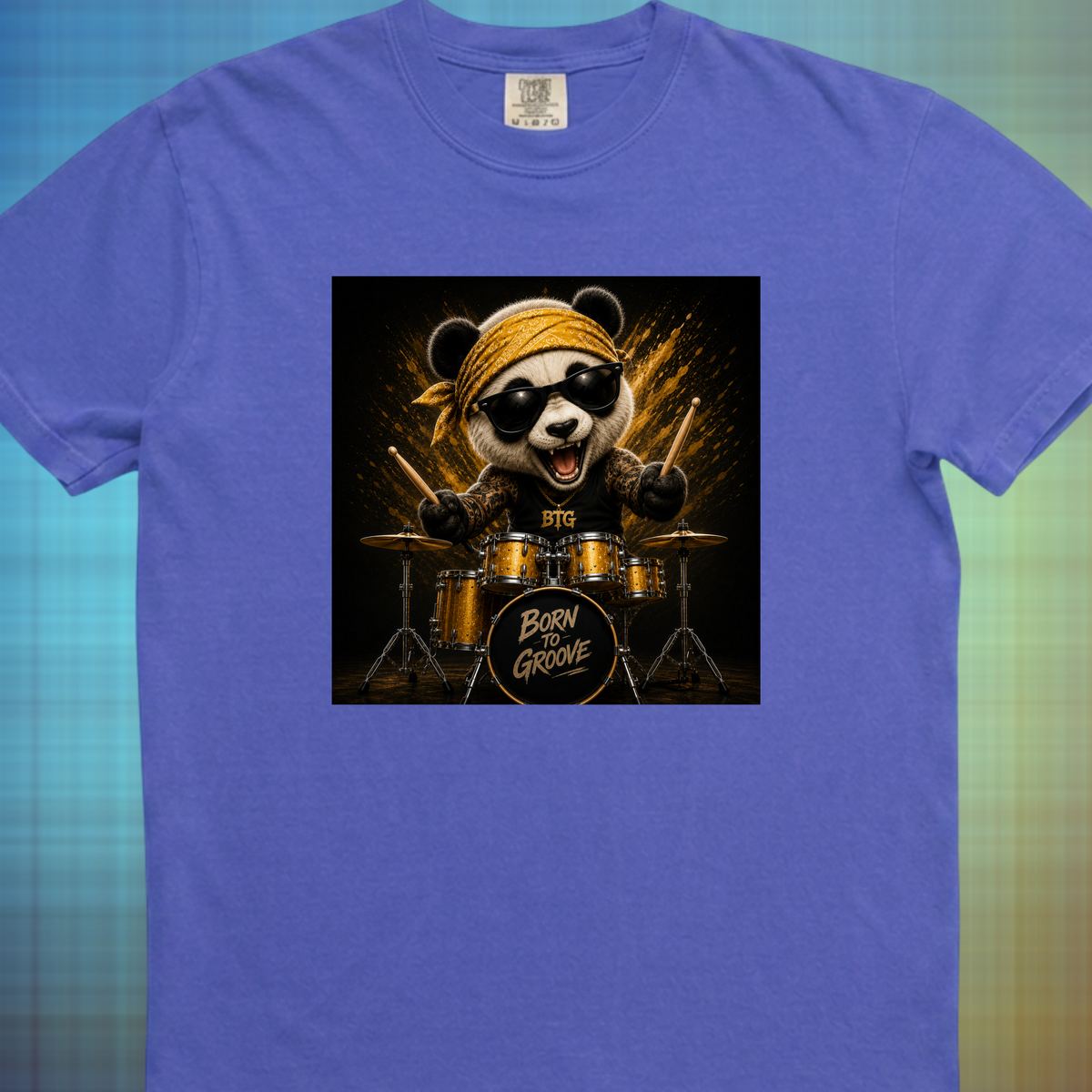 Born to groove (panda) - Premium Tee