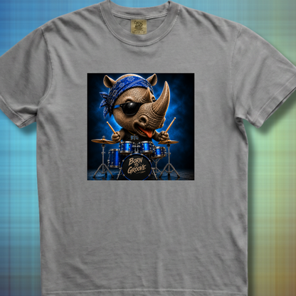 Born to groove (rhino) - Premium Tee