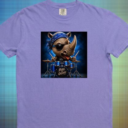 Born to groove (rhino) - Premium Tee