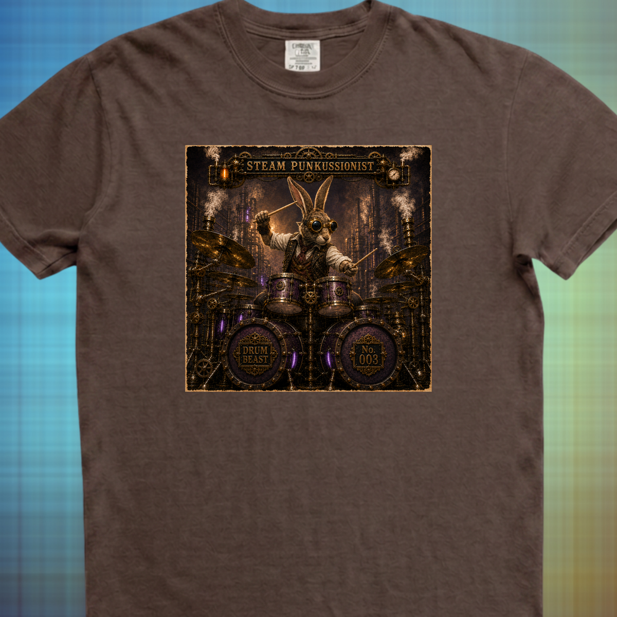 Steam punkussionist (hare) - Premium Tee