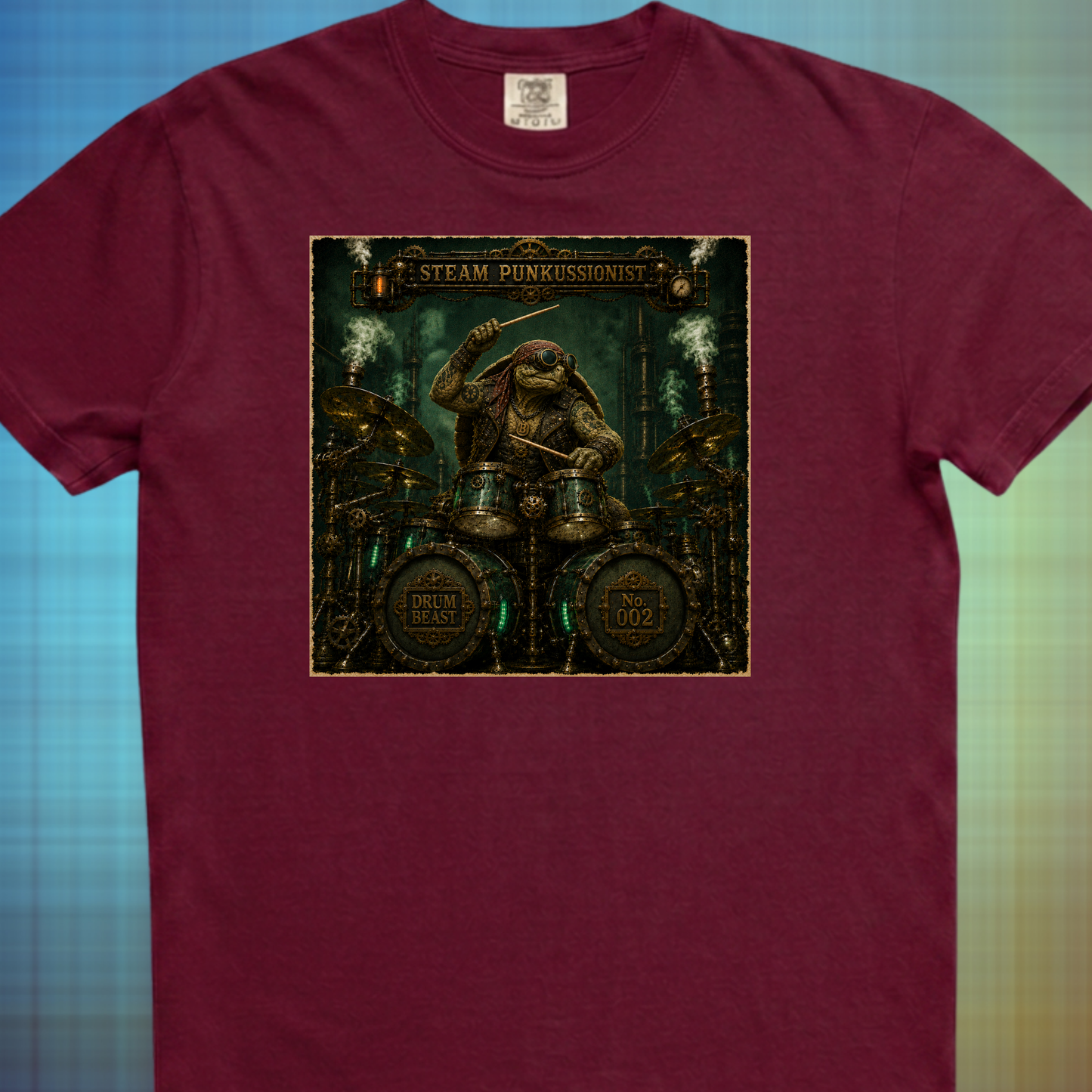 Steam punkussionist (tortoise) - Premium Tee