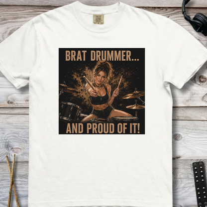 Brat drummer and proud of it - Premium Tee