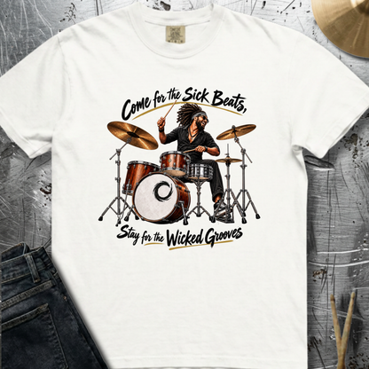 Come for the sick beats -  Premium Tee
