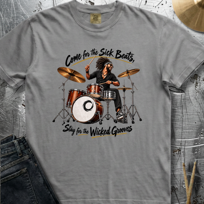 Come for the sick beats -  Premium Tee