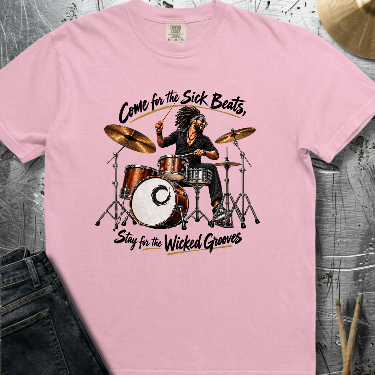 Come for the sick beats -  Premium Tee